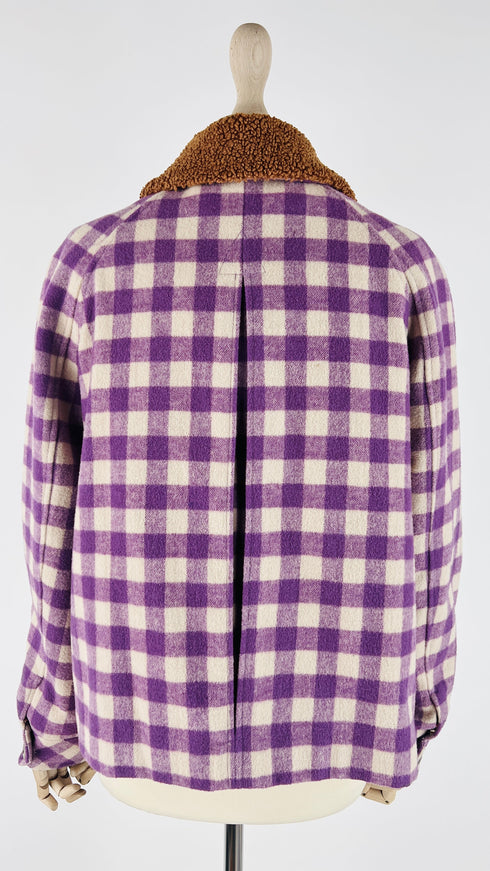 Giacca collo teddy