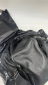 Zaino in pelle nera
