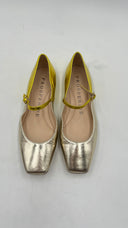 Ballerine “Mary Jane” argento/oro Prosperine