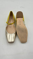 Ballerine “Mary Jane” argento/oro Prosperine