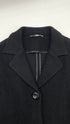Blazer nero sfoderato