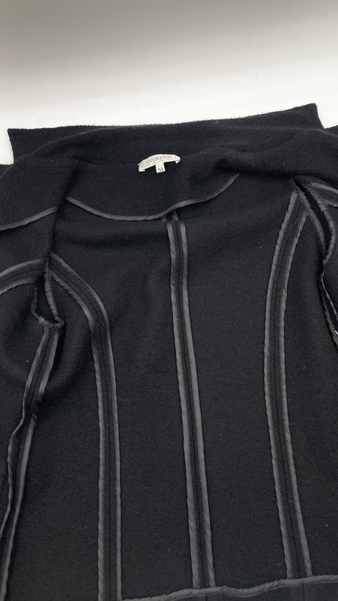 Blazer nero sfoderato