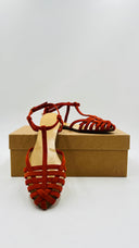 Sandali “Velour Rust” WAIt and see