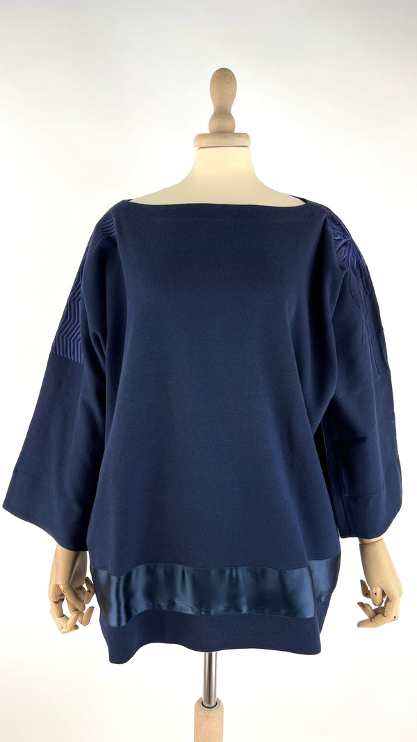 Felpa blu vintage