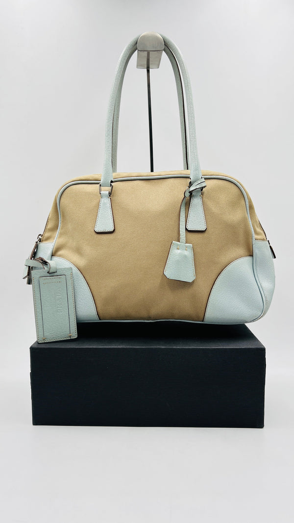 Borsa a spalla in canvas