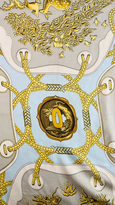 Foulard "Tsubas" vintage