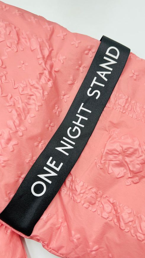 Sciarpa a fiori imbottita