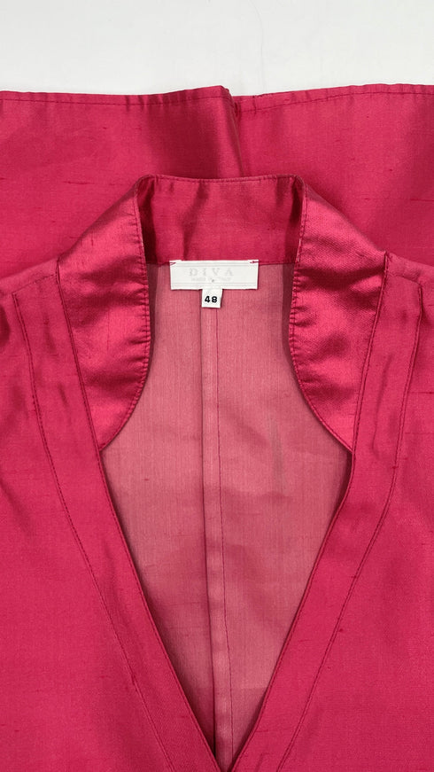 Blusa in seta rosa