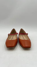 Ballerine “Mary Jane” arancio/rosso Prosperine