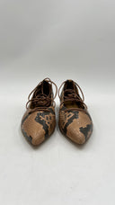 Ballerine "Pitone camel" WAIt and see