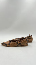 Ballerine "Pitone camel" WAIt and see