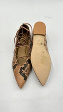 Ballerine "Pitone camel" WAIt and see