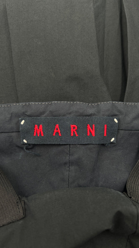 Top smanicato in cotone