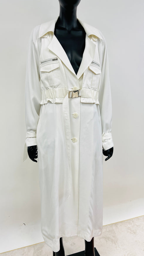 Trench con pettorina