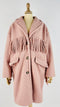 Cappotto frange cartellino