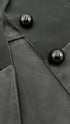 Blazer nero doppio tessuto