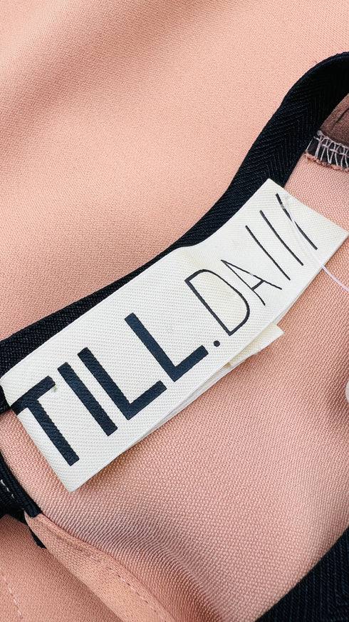 Top inserto in tulle