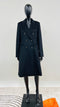 Cappotto nero doppiopetto