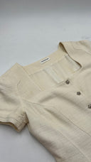 Abito midi vintage bianco MUgler