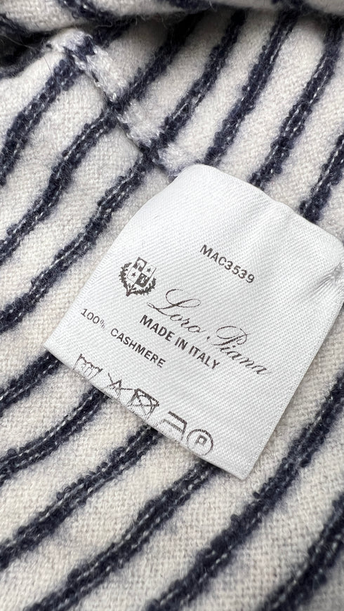 Maglia a righe in cashmere