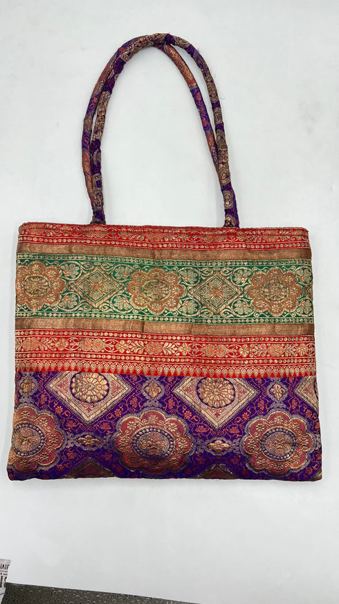 Tote-bag a fiori