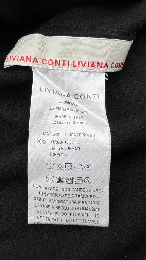 Maglia in lana con cartellino