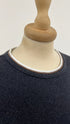 Maglia collo micro-borchie