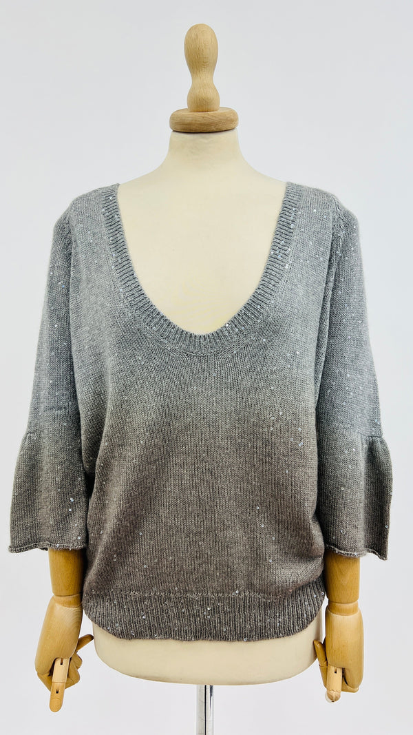 Maglione con paillettes