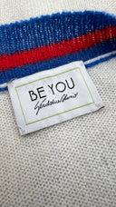 Maglia collo a V Be you