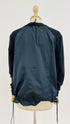Maglione inserti tessuto