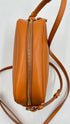 Tracolla pelle arancione