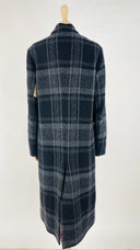 Cappotto tartan doppiopetto Massimo Alba