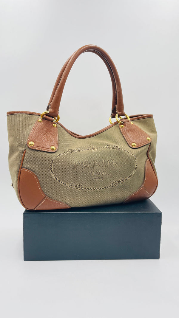 Tote bag logo in tela