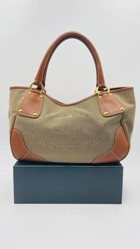 Tote bag logo in tela