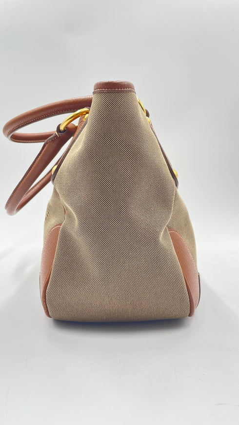 Tote bag logo in tela