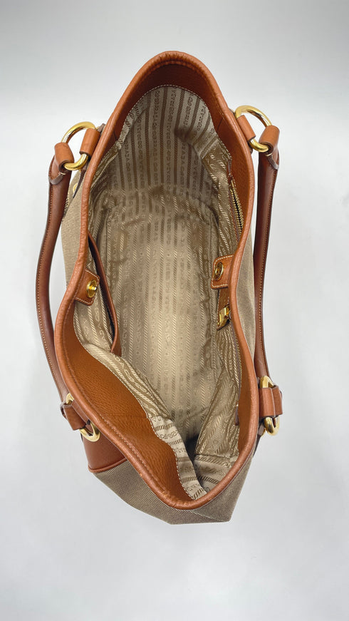 Tote bag logo in tela