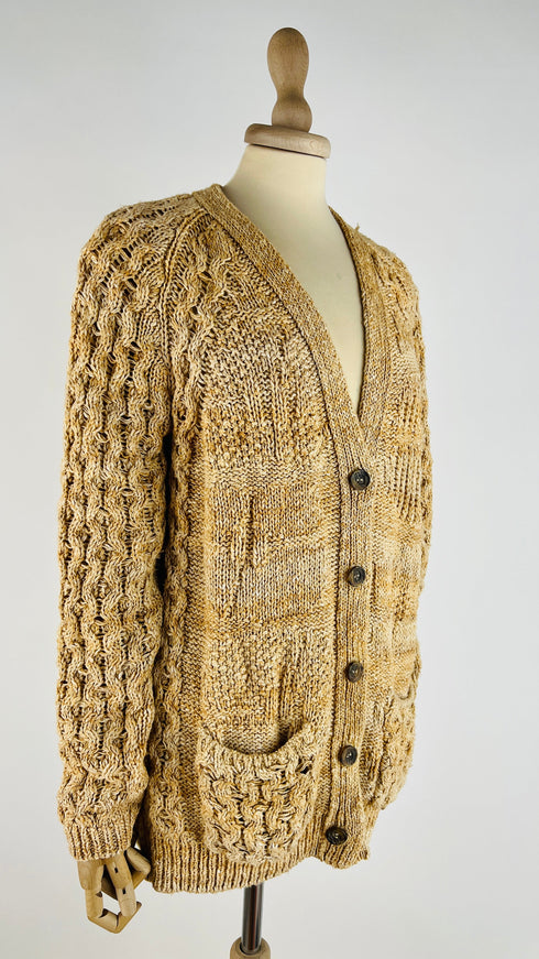 Cardigan a trecce