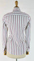 Camicia slim fit a righe