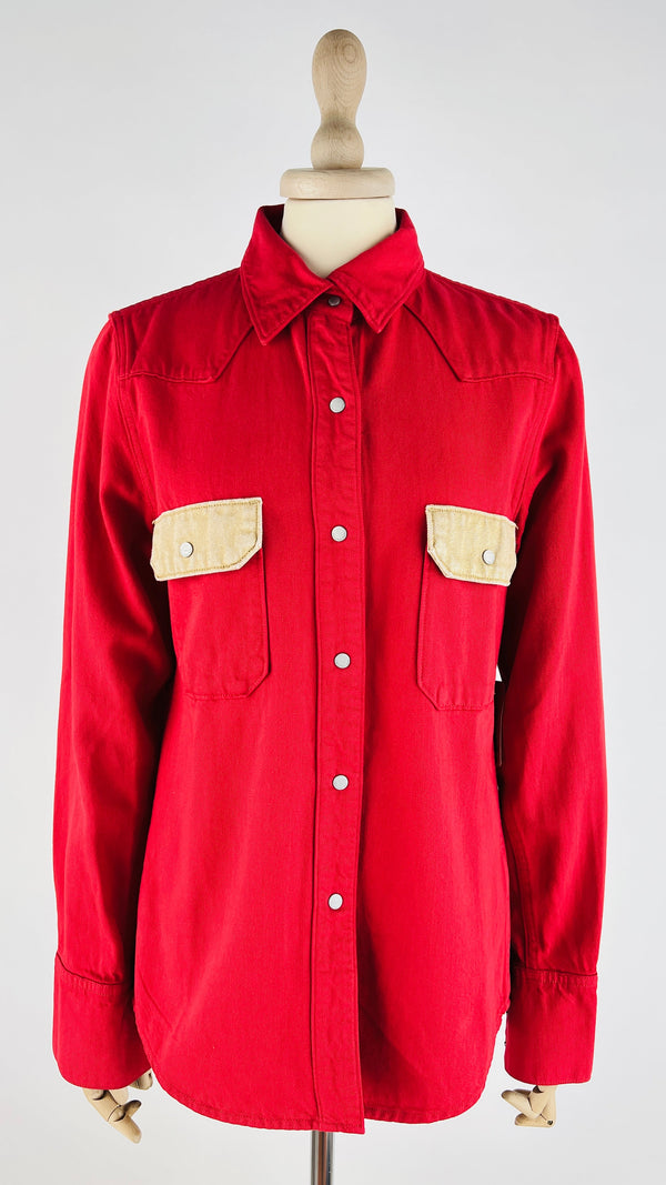 Camicia bi-color