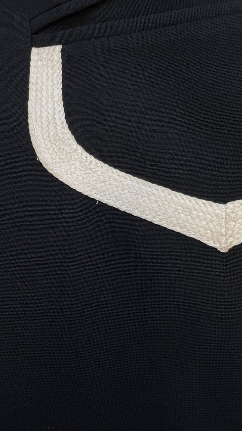 Blazer trompe-l'oeil