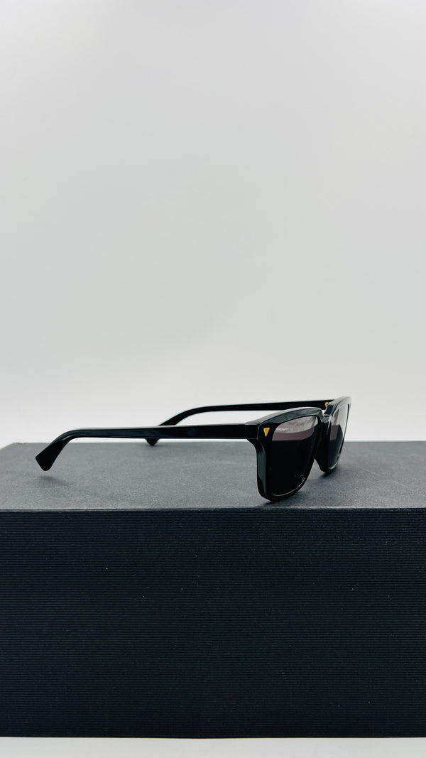 Occhiali da sole neri mini logo