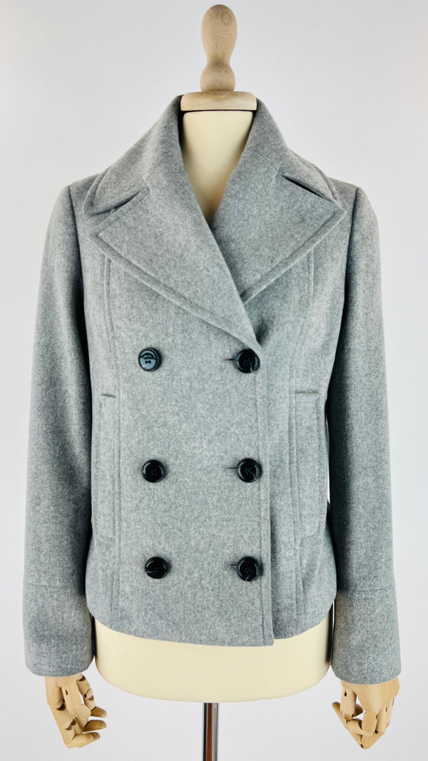 Cappotto corto doppiopetto