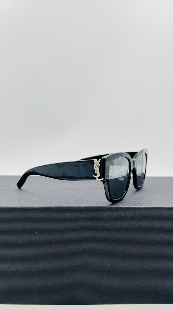 Occhiali da sole neri monogram