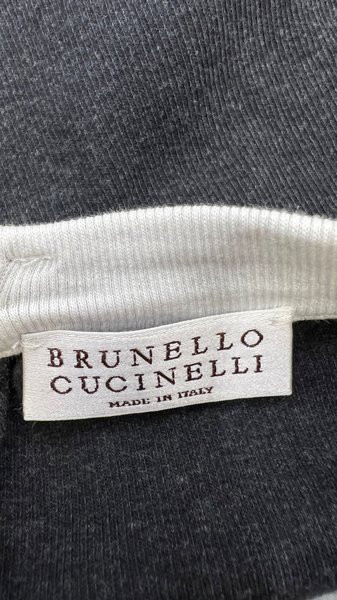 Maglia collo micro-borchie