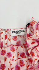 Top smanicato floreale ESSENTIEL antwerp
