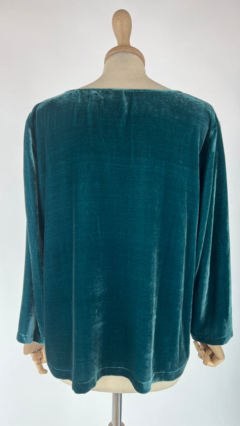 Longsleeve in velluto