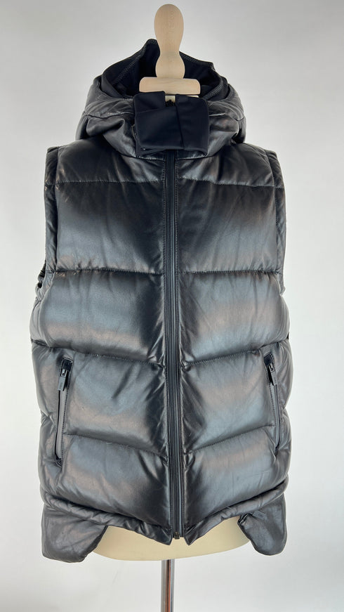 Gilet imbottito lucido