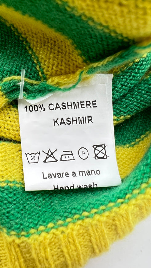 Maglia in cashmere a righe