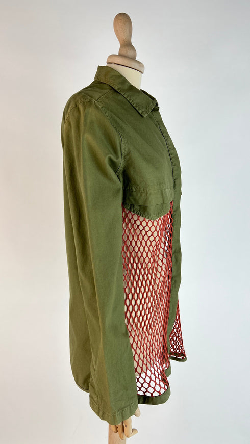 Camicia inserti in mesh