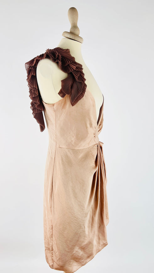 Abito corto a portafoglio